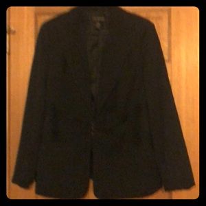 Plus size gorgeous black pant suit